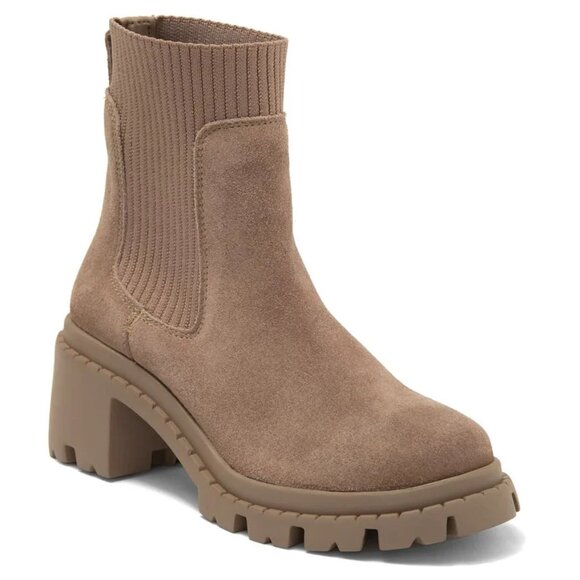 Steve Madden Zappa Lug Sole Bootie Size 7.5 New - Picture 1 of 5